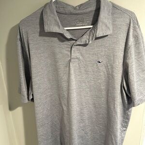 Large performance golf polo